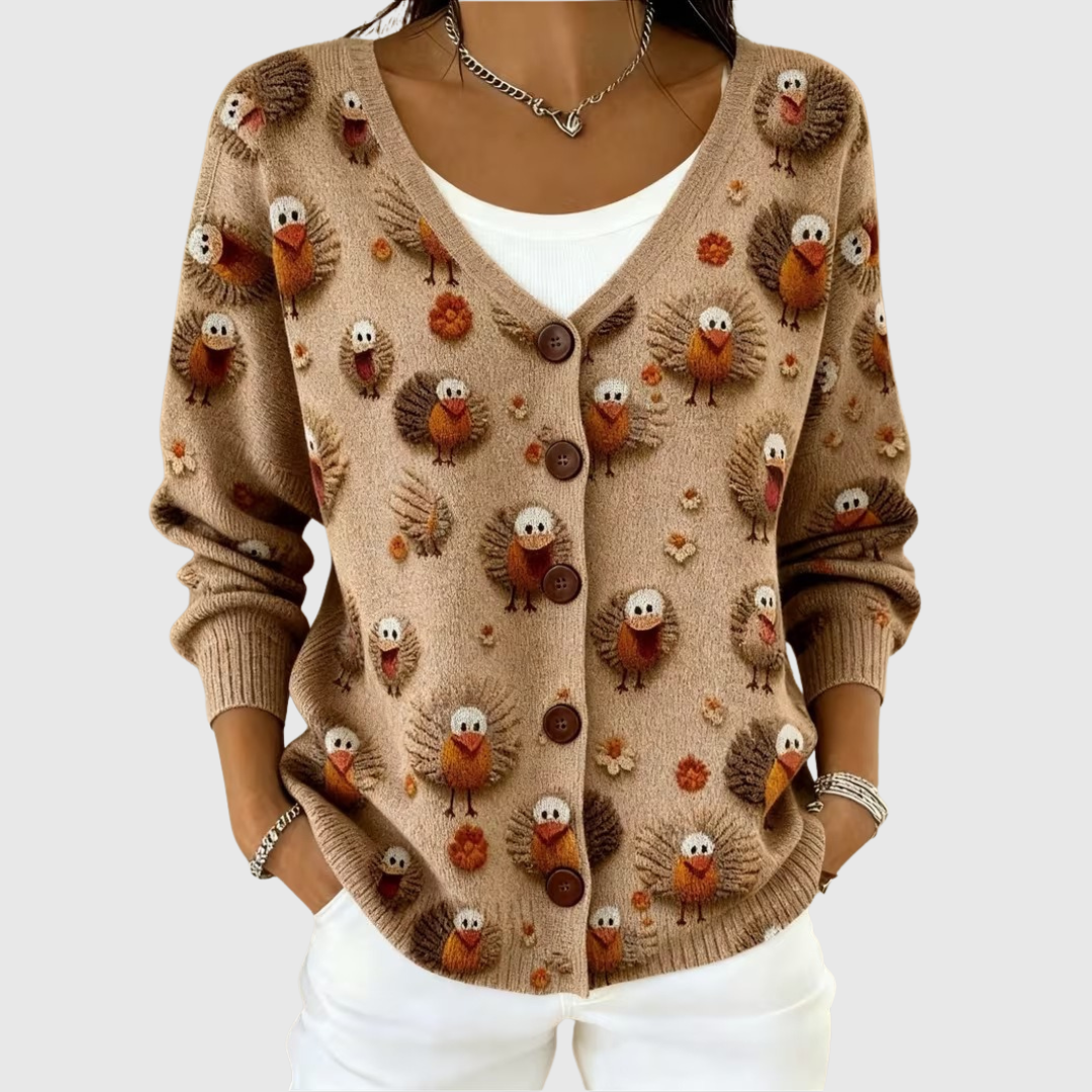 Valerie | Comfortable Buttoned Knit Cardigan