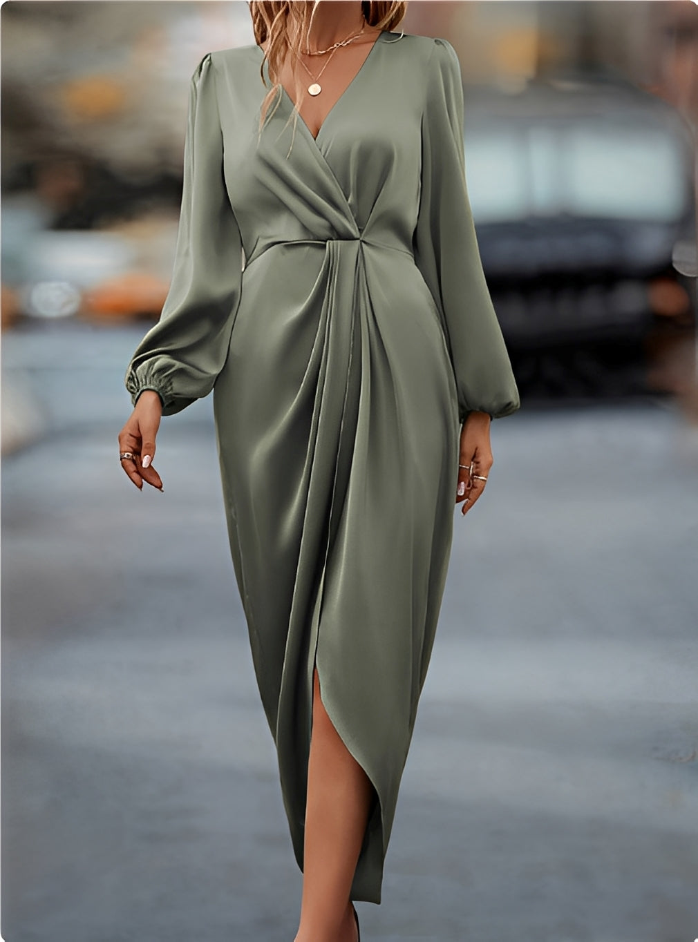 Selina | Wrap Maxi Dress