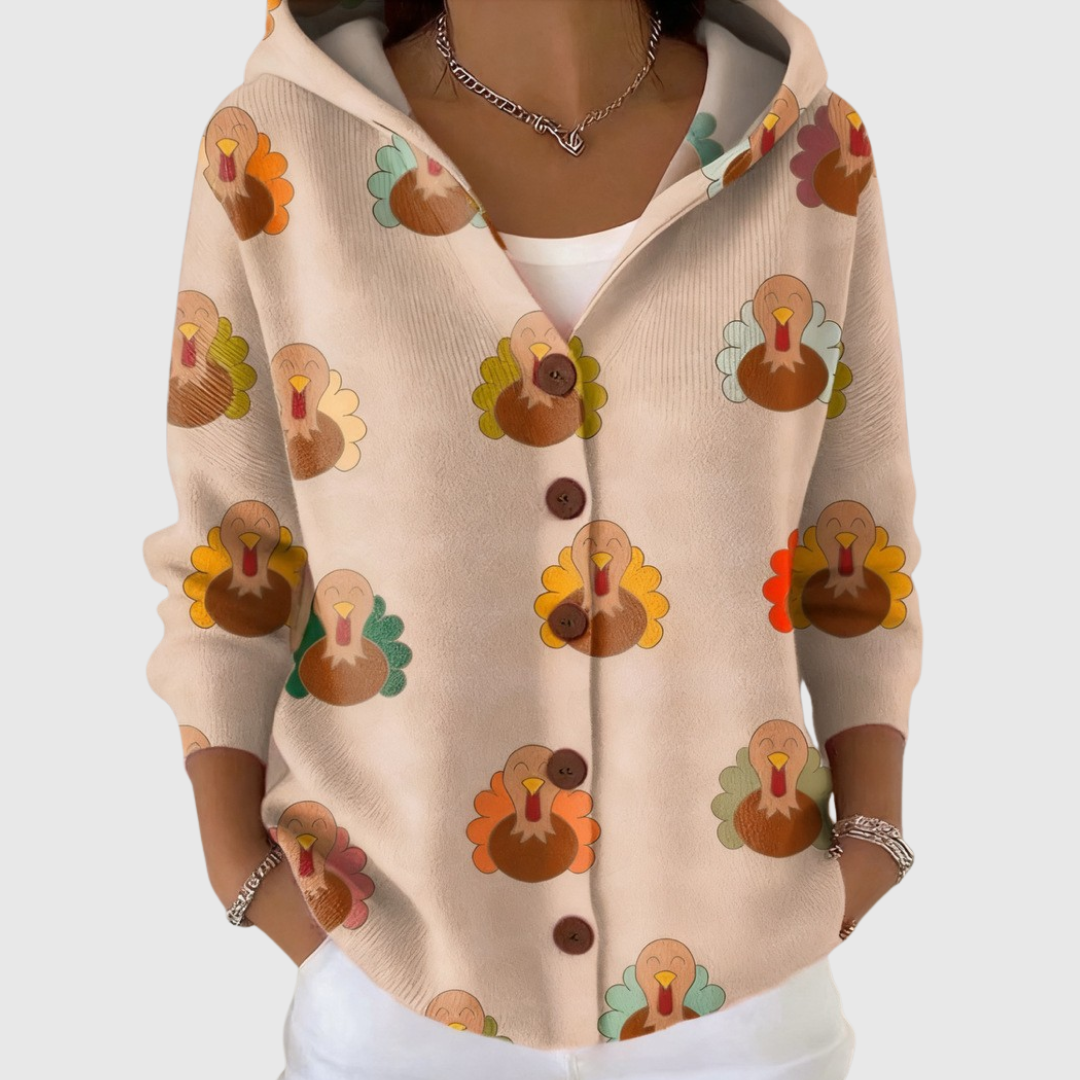 Sorcha | Comfortable Knit Cardigan with Hood