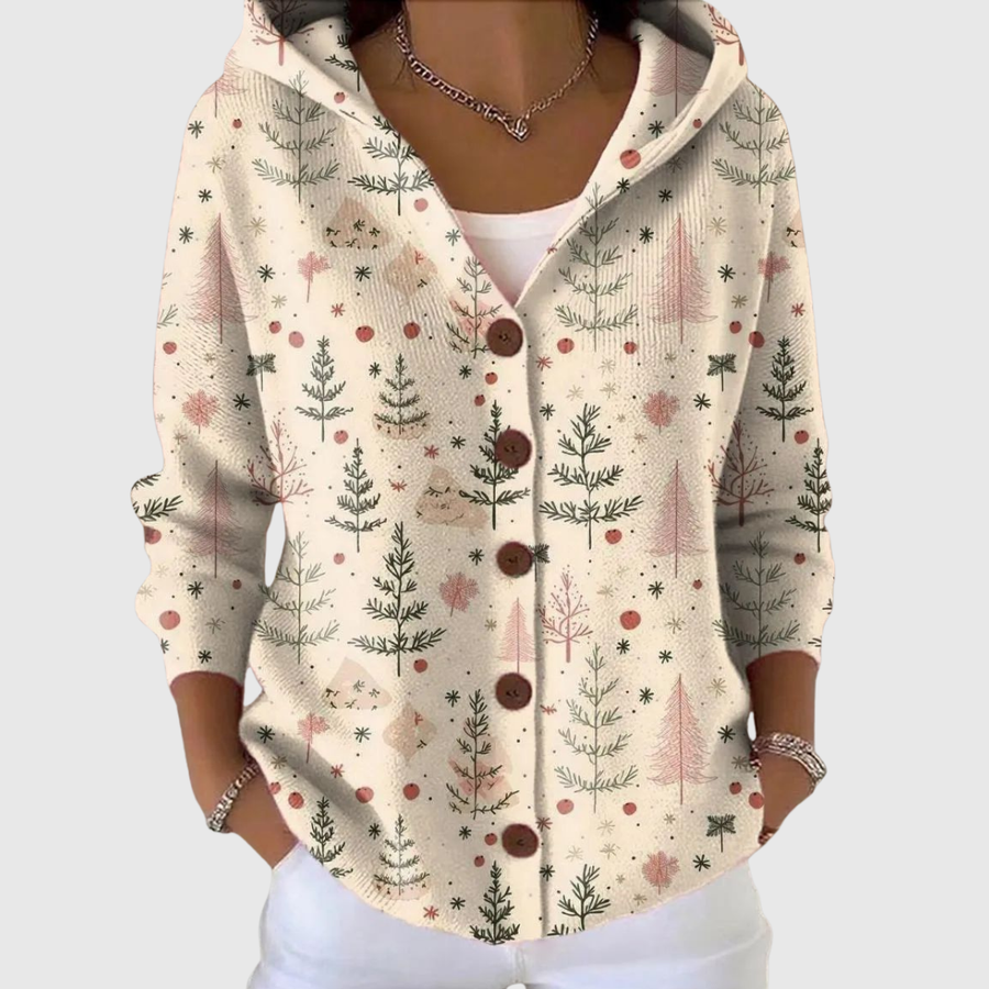 Maeve | Comfortable Knitted Cardigan with Hood