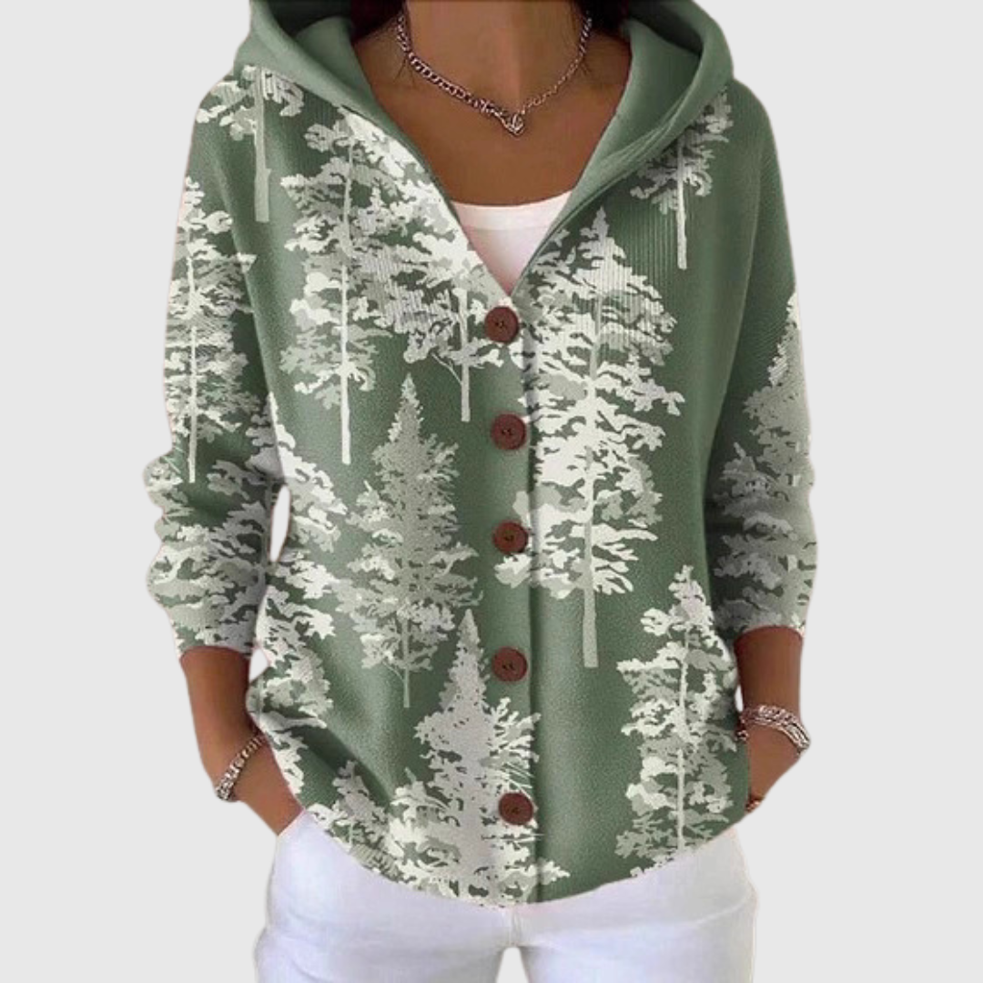Orla | Comfortable Knitted Cardigan with Hood