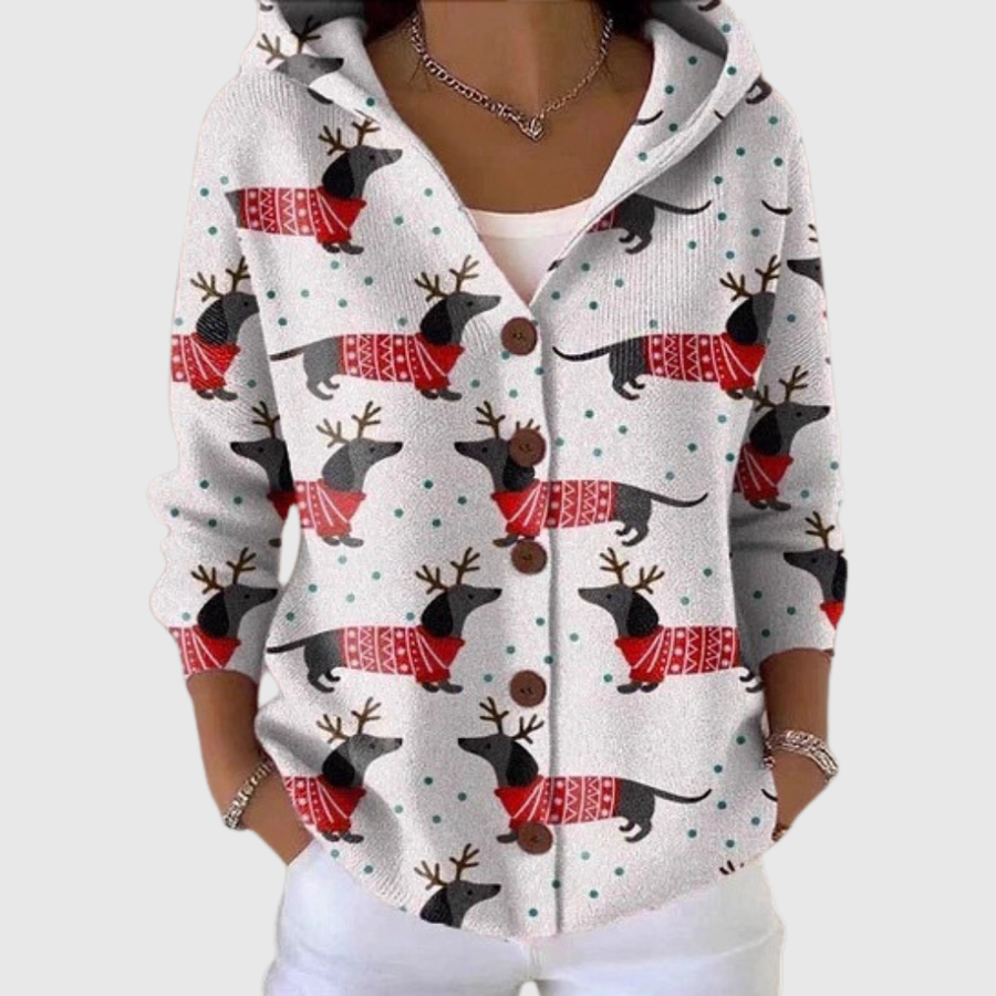 Aoife | Comfortable Knit Cardigan with Hood