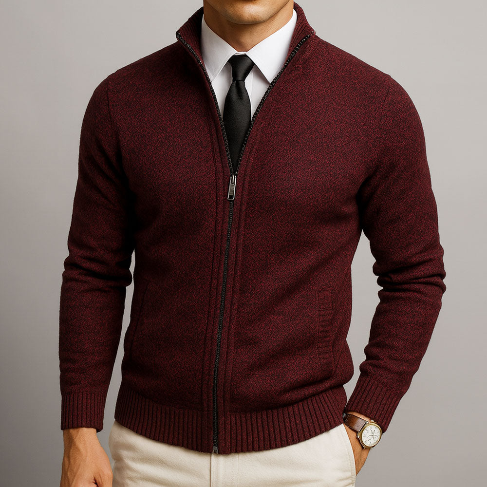 Ezekiel - Refined Merino Wool Cardigan