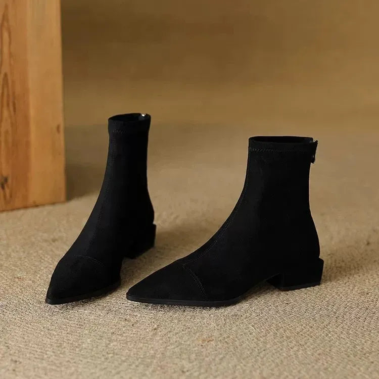 Malinda | Pointed-Toe Ankle Boots