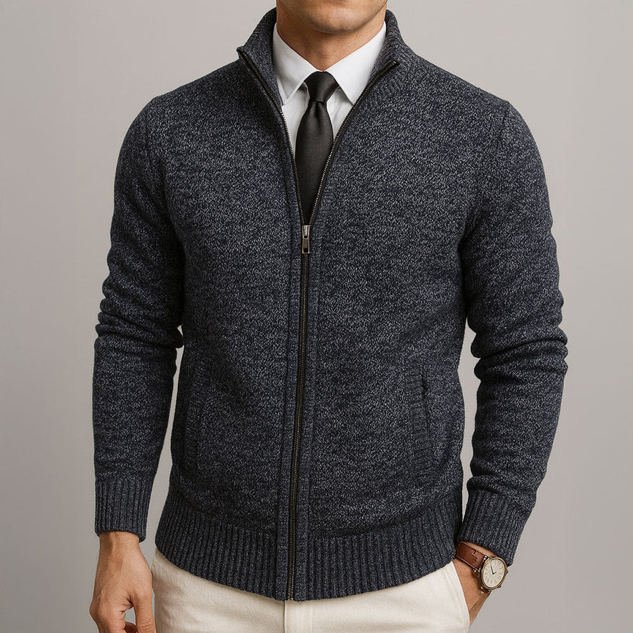 Ezekiel - Refined Merino Wool Cardigan