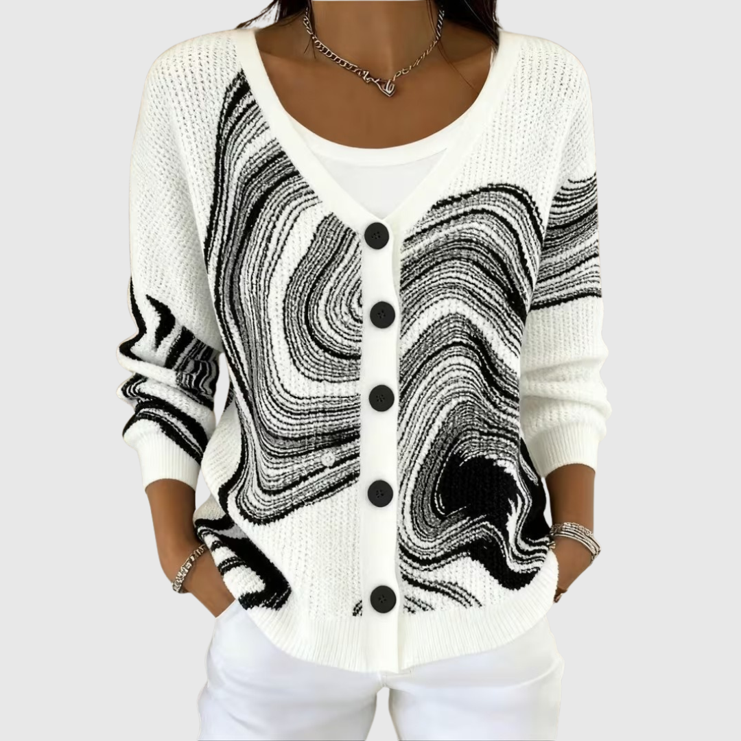 Audrey | Comfortable Knitted Cardigan with Buttons