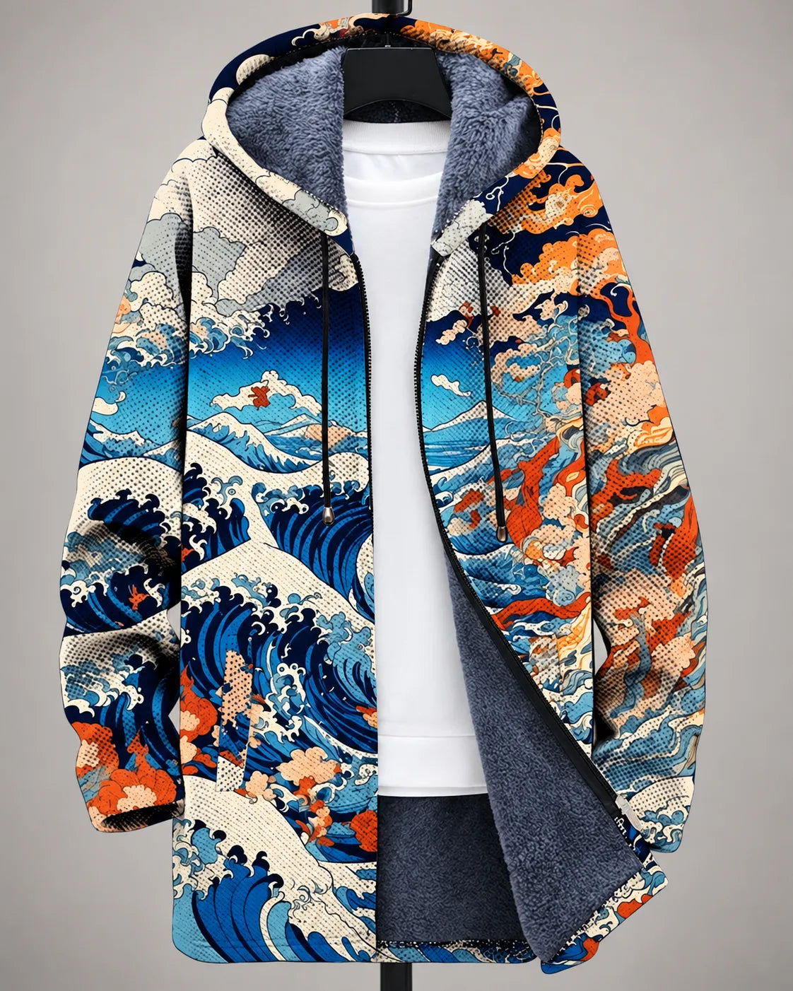 Amara Heritage Art Hooded Jacket