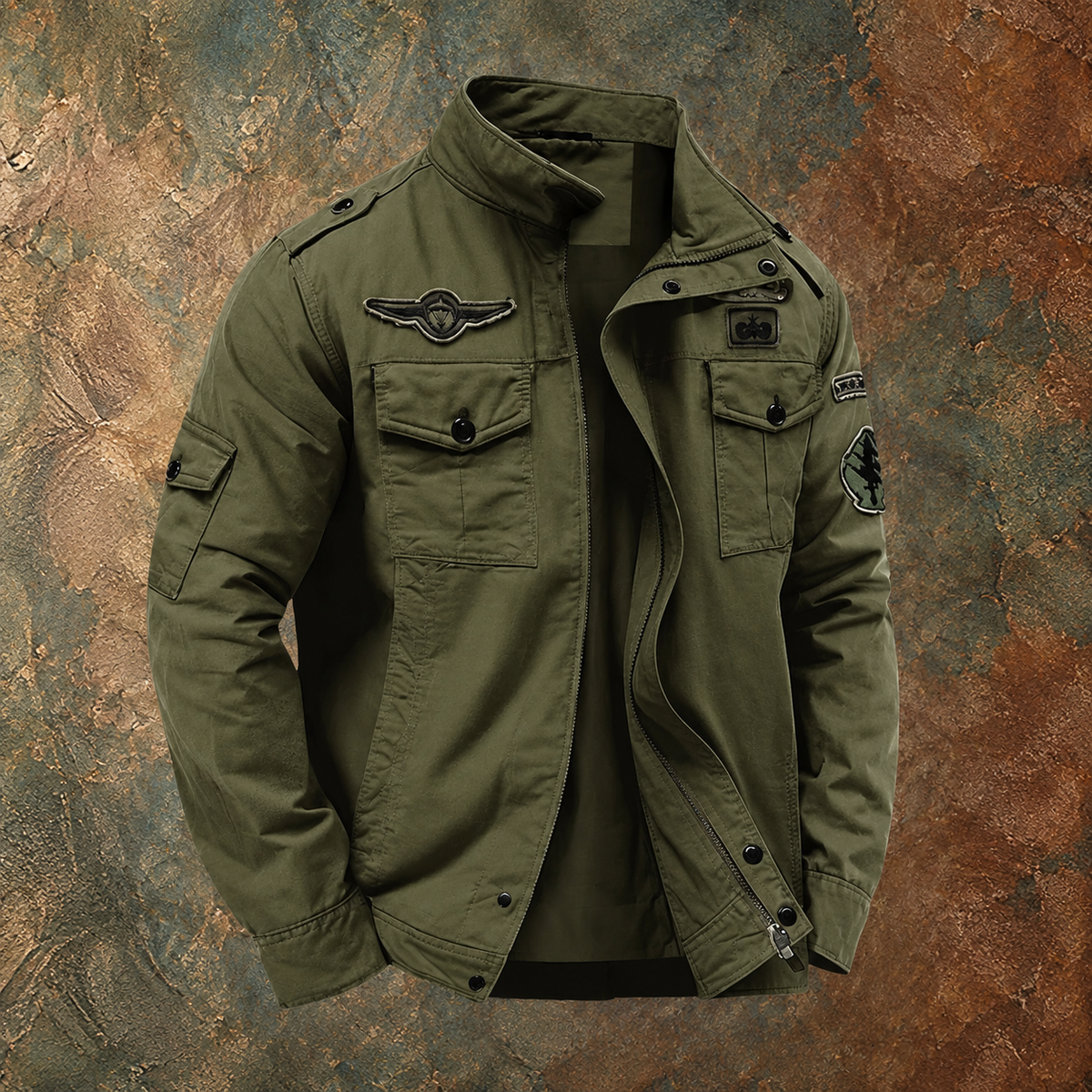 Nicholas – Structured Military Jacket