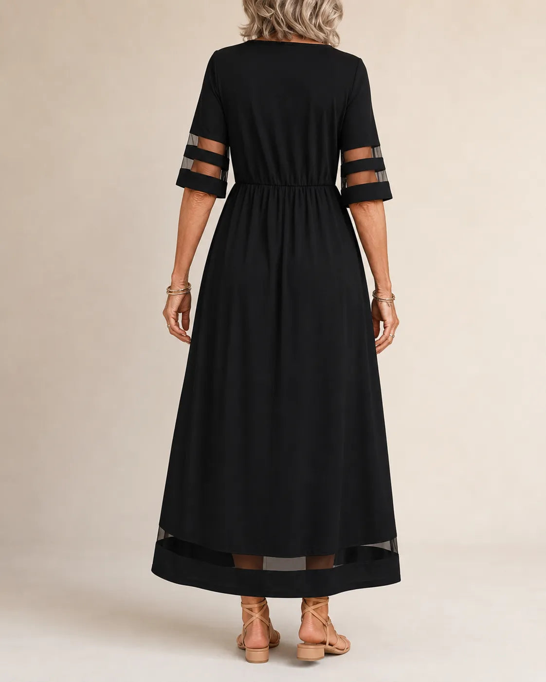 Aubrey | Tummy-Smoothing A-Line Midi Dress