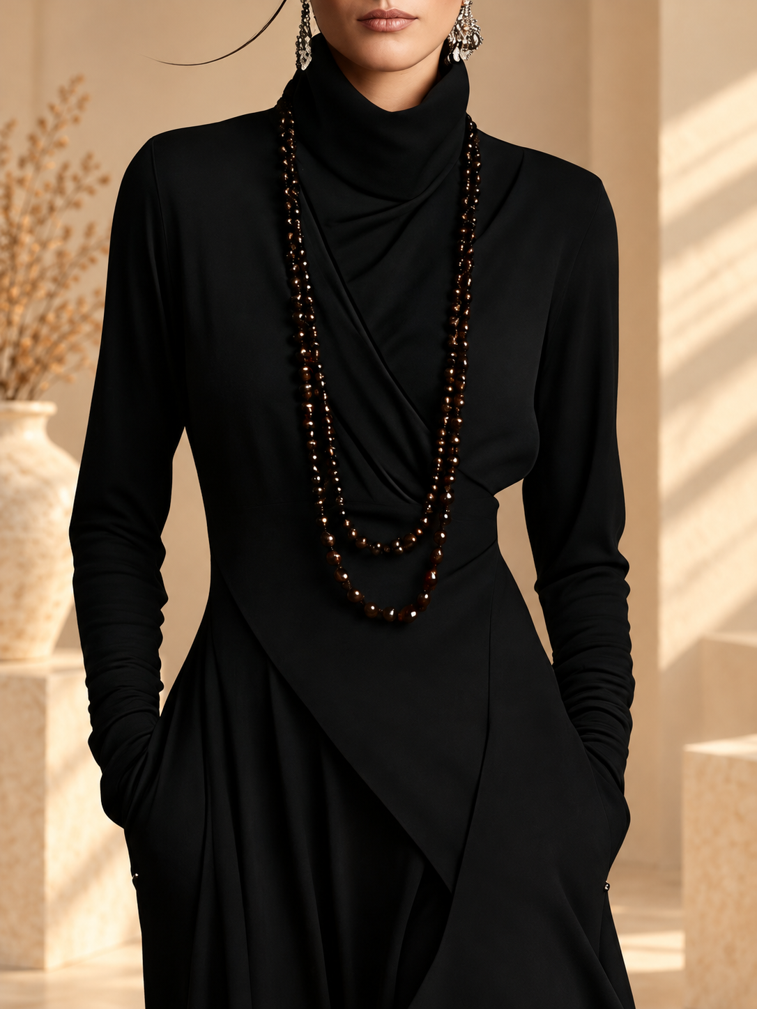 Genevieve | The Turtleneck Maxi