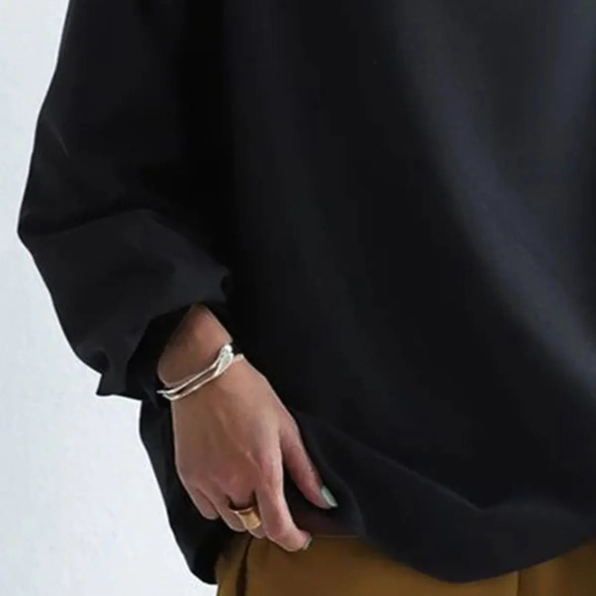 Adaline | Oversized Roll Neck Knit Top for Women