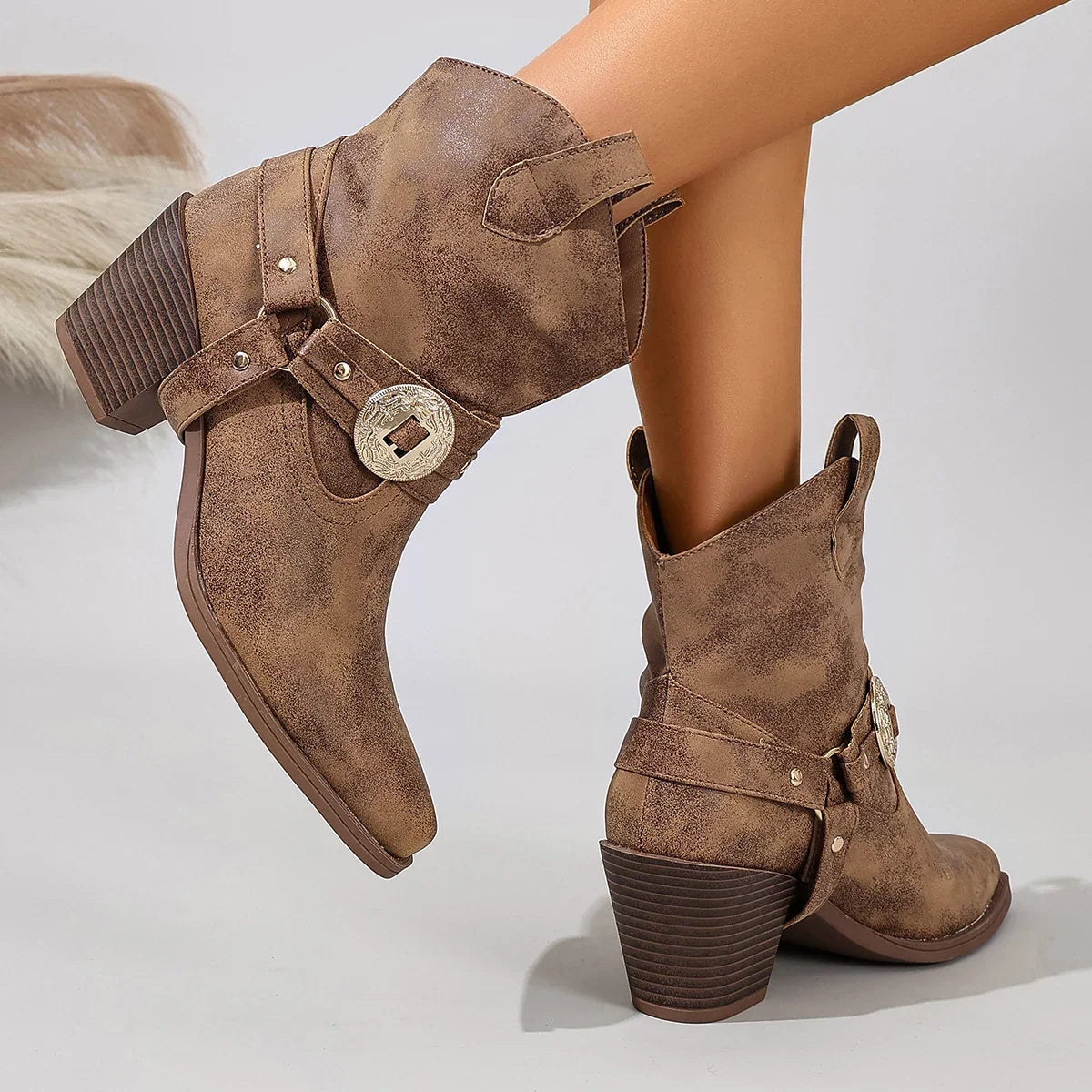 Adelaide | Western Harness Boots