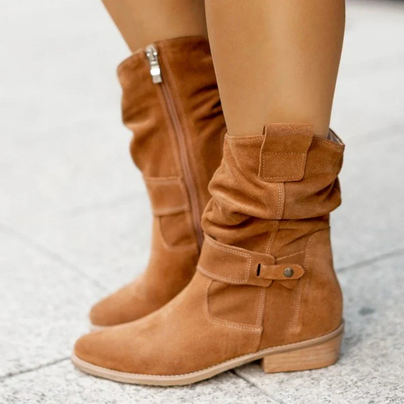 Gretchen | Slouchy Ankle Boots
