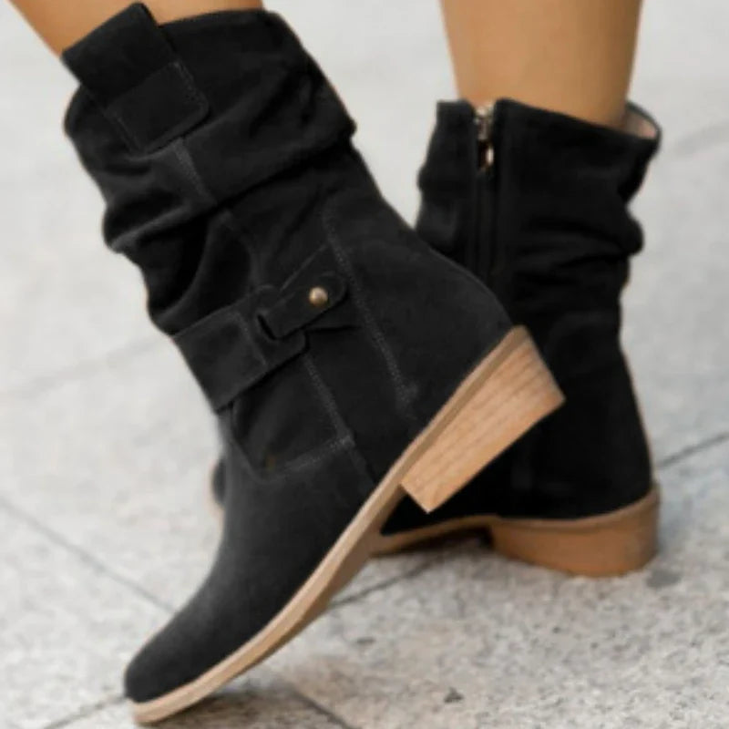 Gretchen | Slouchy Ankle Boots