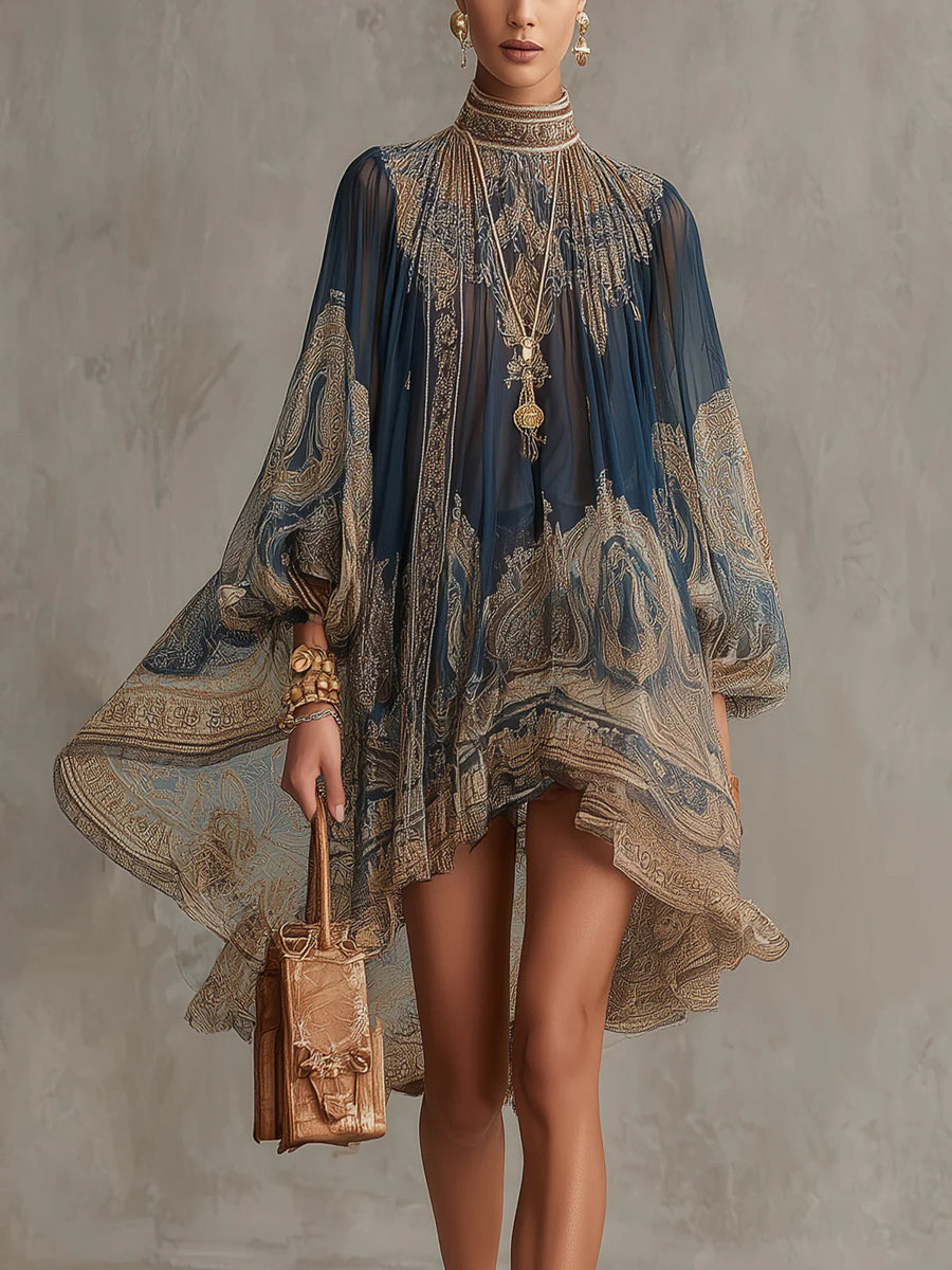 Anna | Chiffon Mini Dress