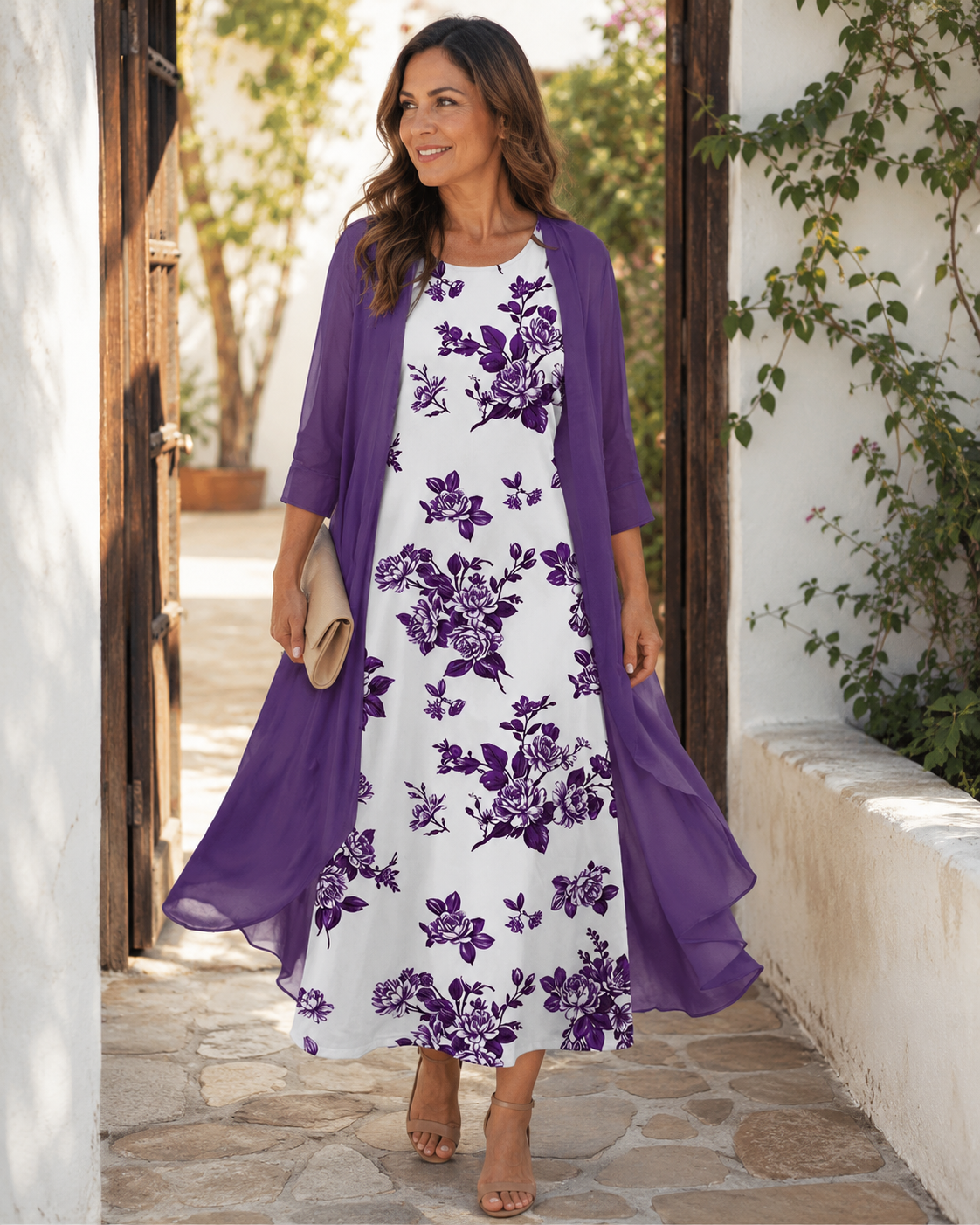 Vivienne | Flowing Duster Set