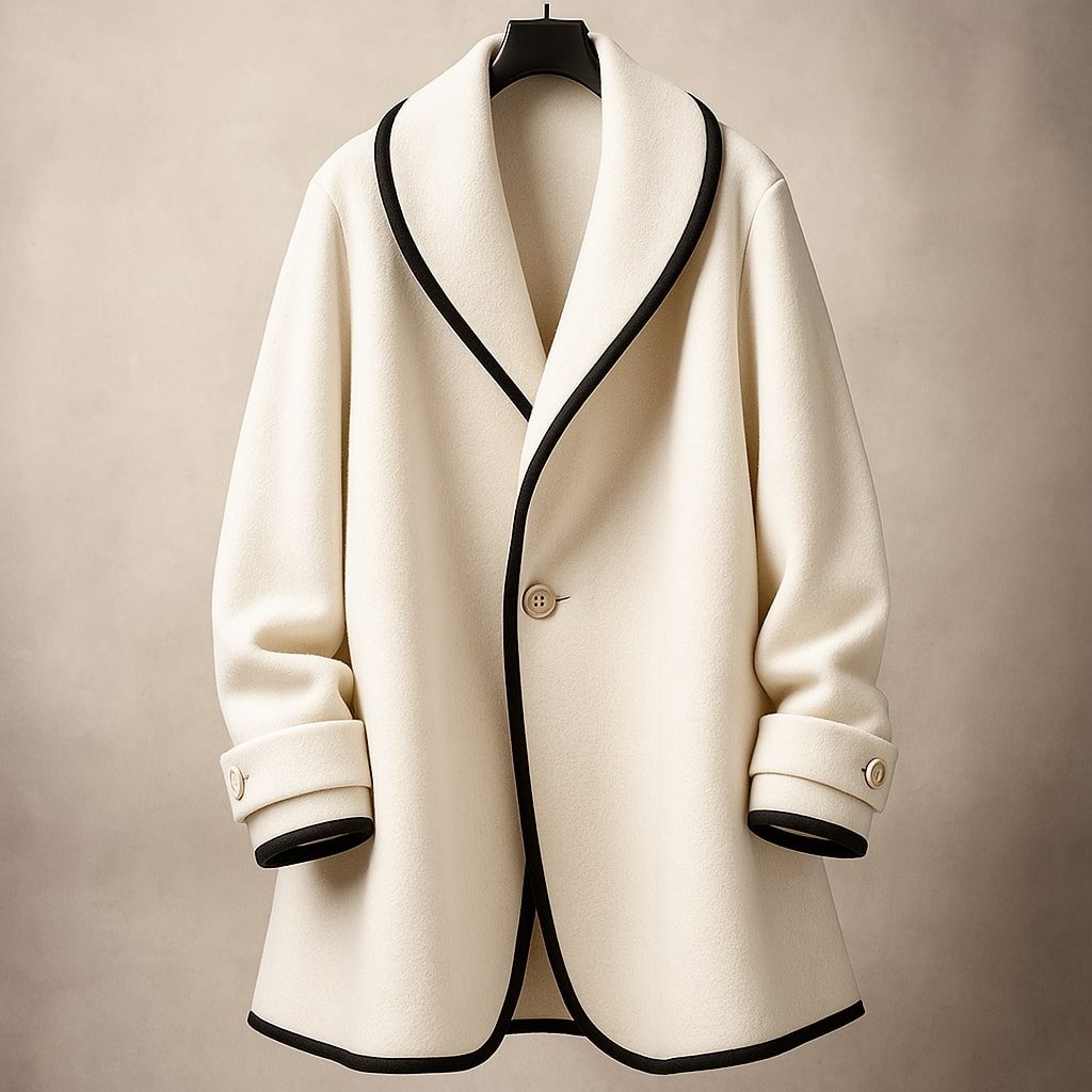 Adelheid | Oversized Swing Winter Coat with Lapel for Women