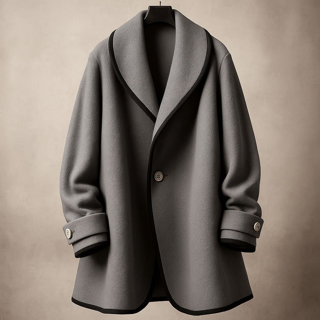 Adelheid | Oversized Swing Winter Coat with Lapel for Women