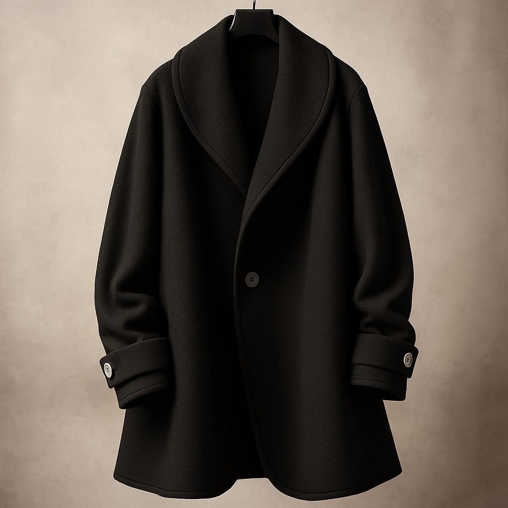Adelheid | Oversized Swing Winter Coat with Lapel for Women