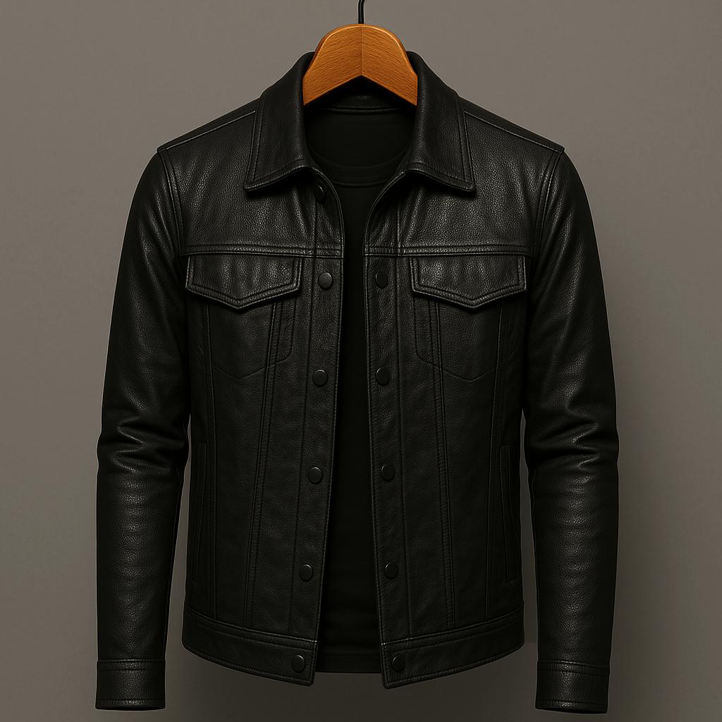 Micheal – Rider Leather Jacket with Rugged Charm