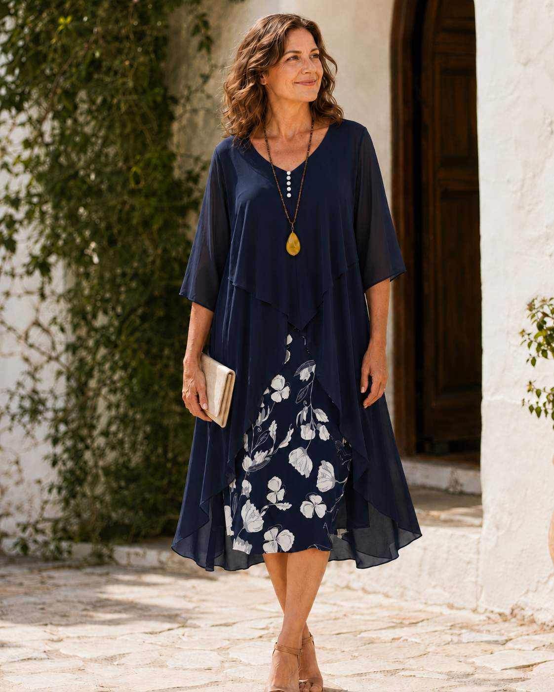 Odette | Tiered Maxi Dress