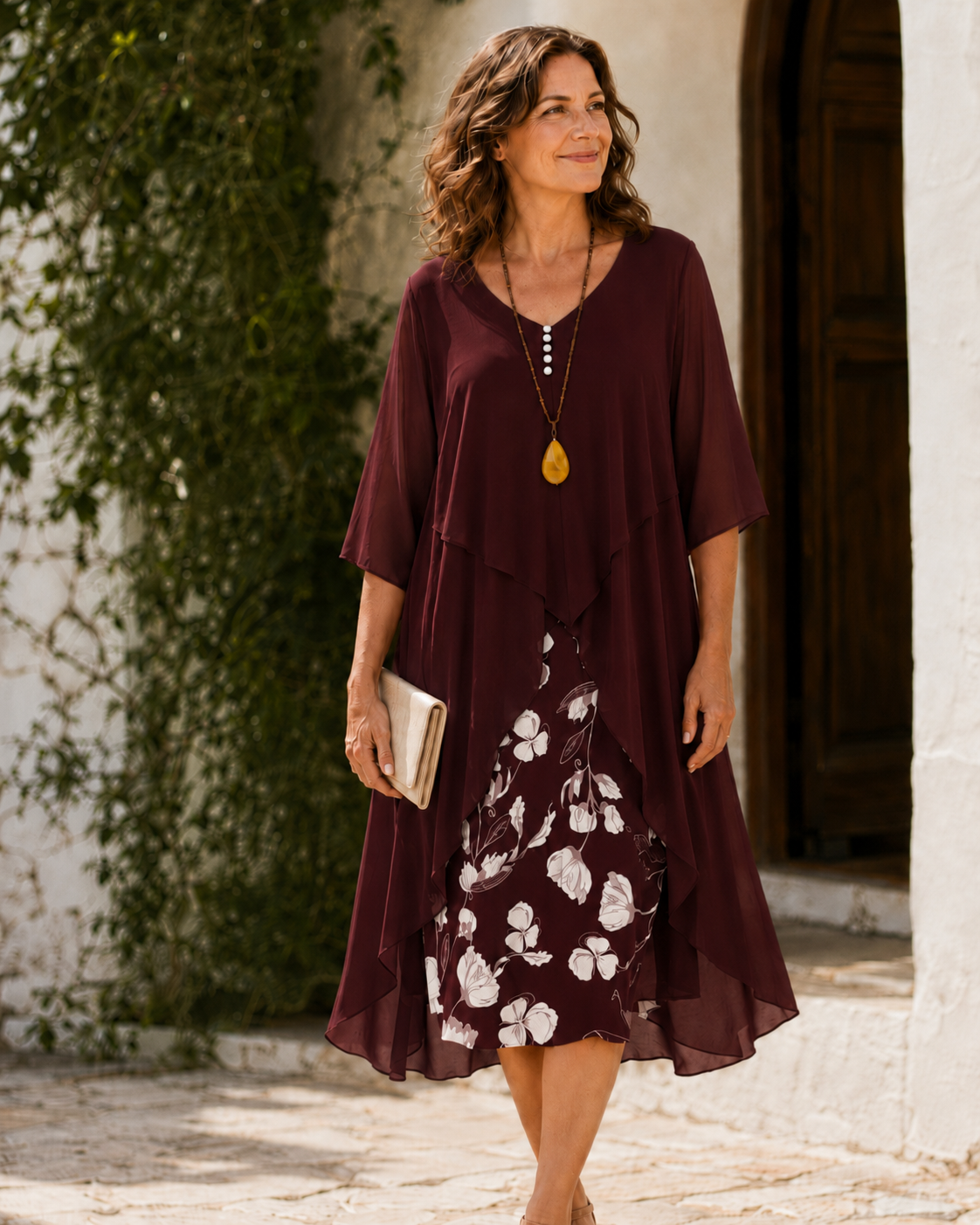 Odette | Tiered Maxi Dress