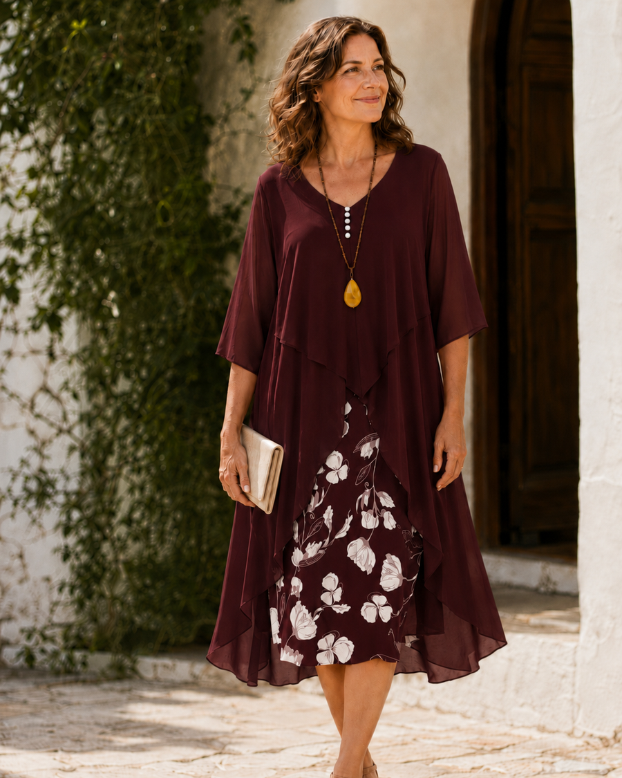 Odette | Tiered Maxi Dress