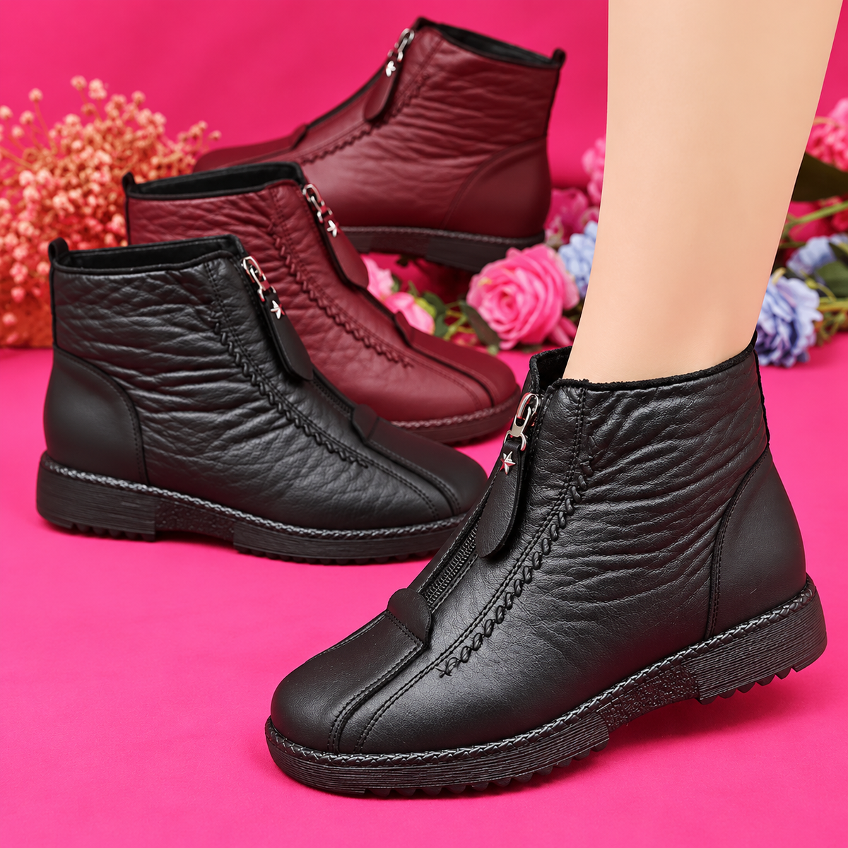 Edie | Supportive Ankle Boots