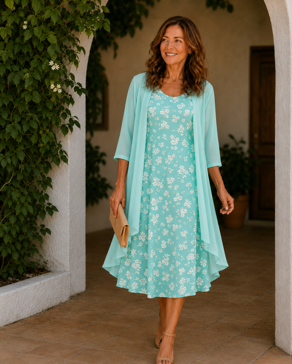 Capri | Layered Duster Dress