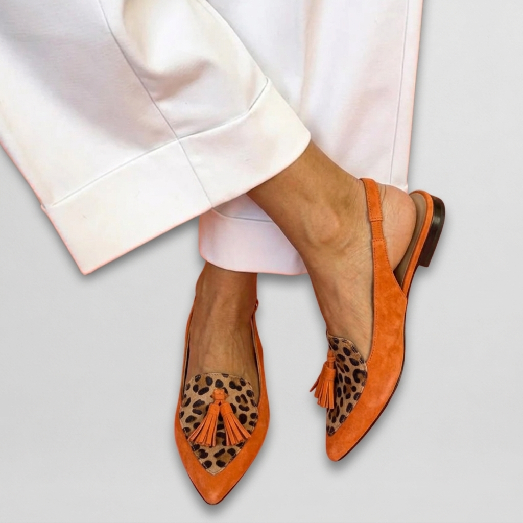 Eliza | Handwoven Tassel Sandals