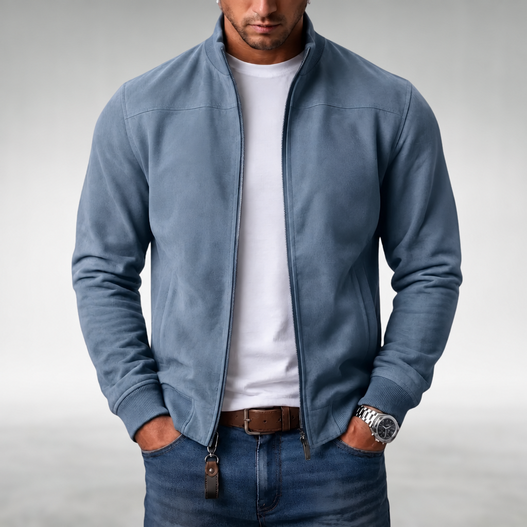 Martin Classic Casual Jacket in Light Blue