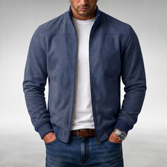 Martin Classic Casual Jacket in Dark Blue