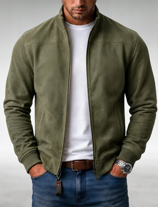 Martin Classic Casual Jacket in Olive Green