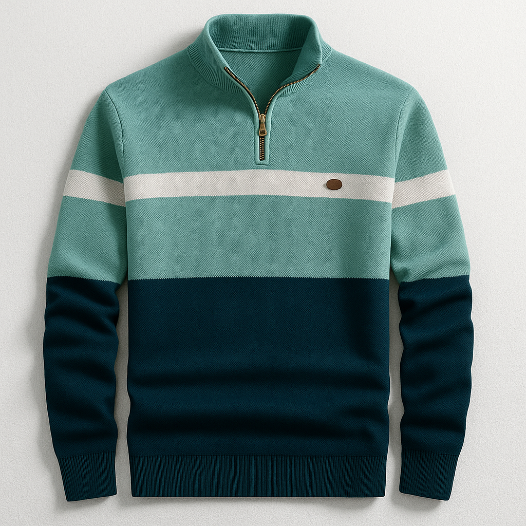 Oscar – Heritage Cotton Quarter-Zip Pullover