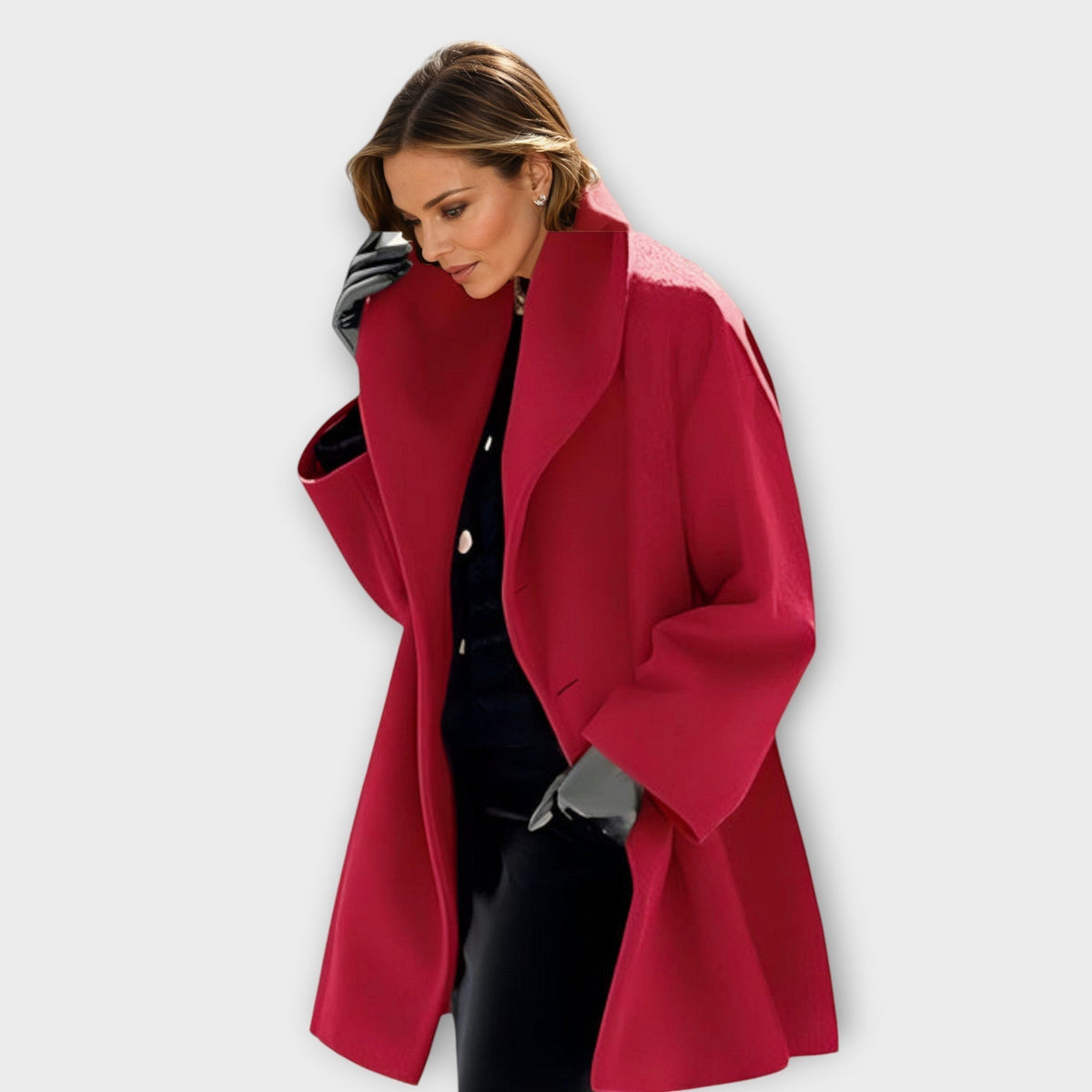 Magda | Shawl Collar Coat