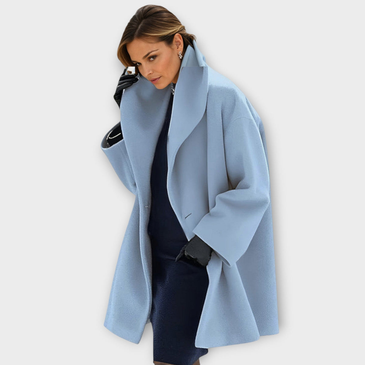 Magda | Shawl Collar Coat