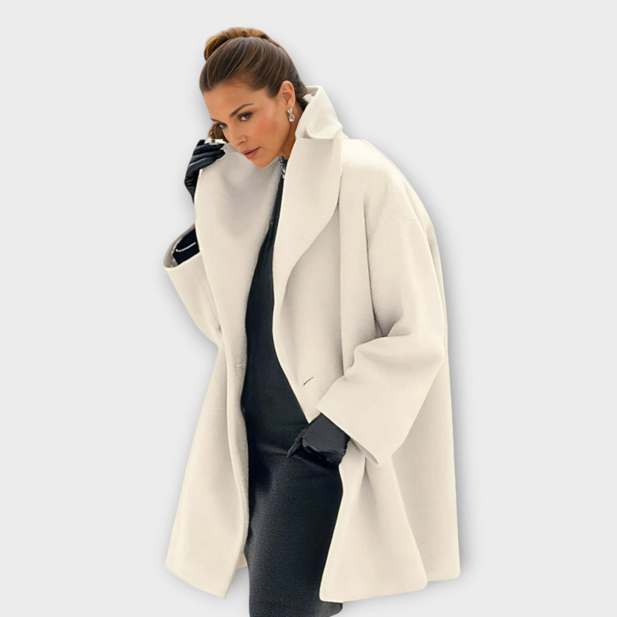 Magda | Shawl Collar Coat