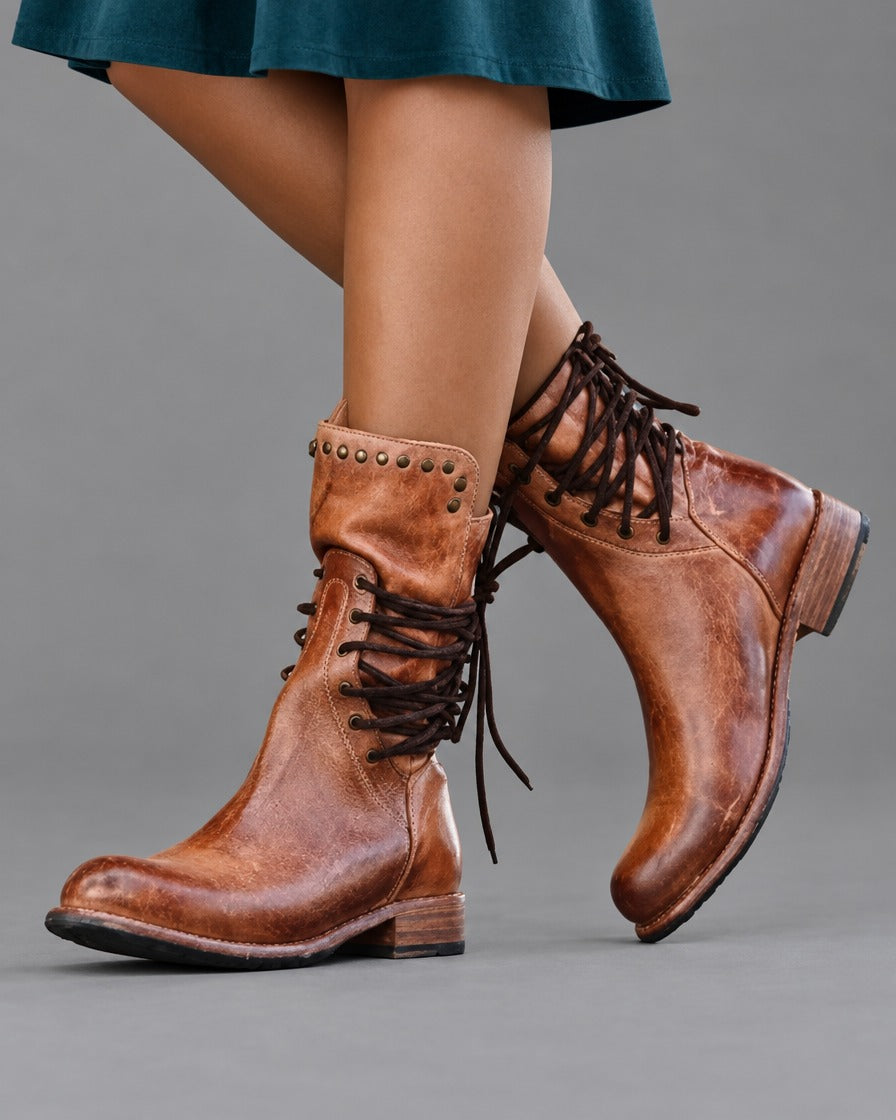 Lorelei | Lace Up Ankle Boots