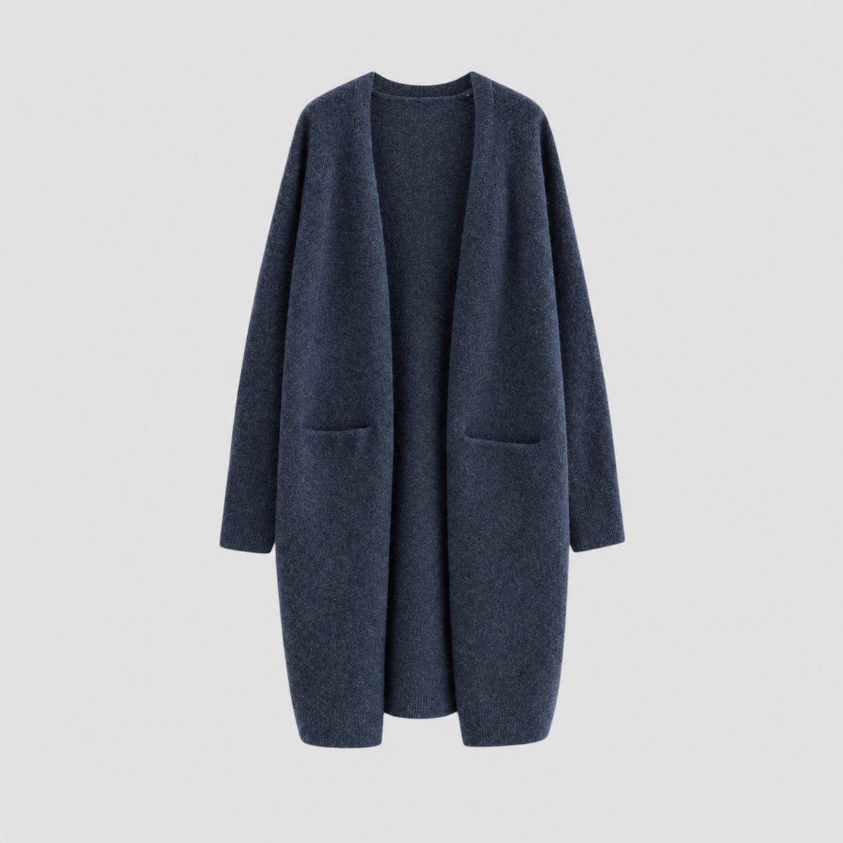 Sade | Cashmere Long Cardigan with Pockets for Women