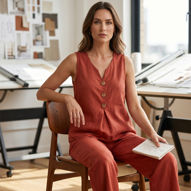 Emily | Loose Top & Pants Set