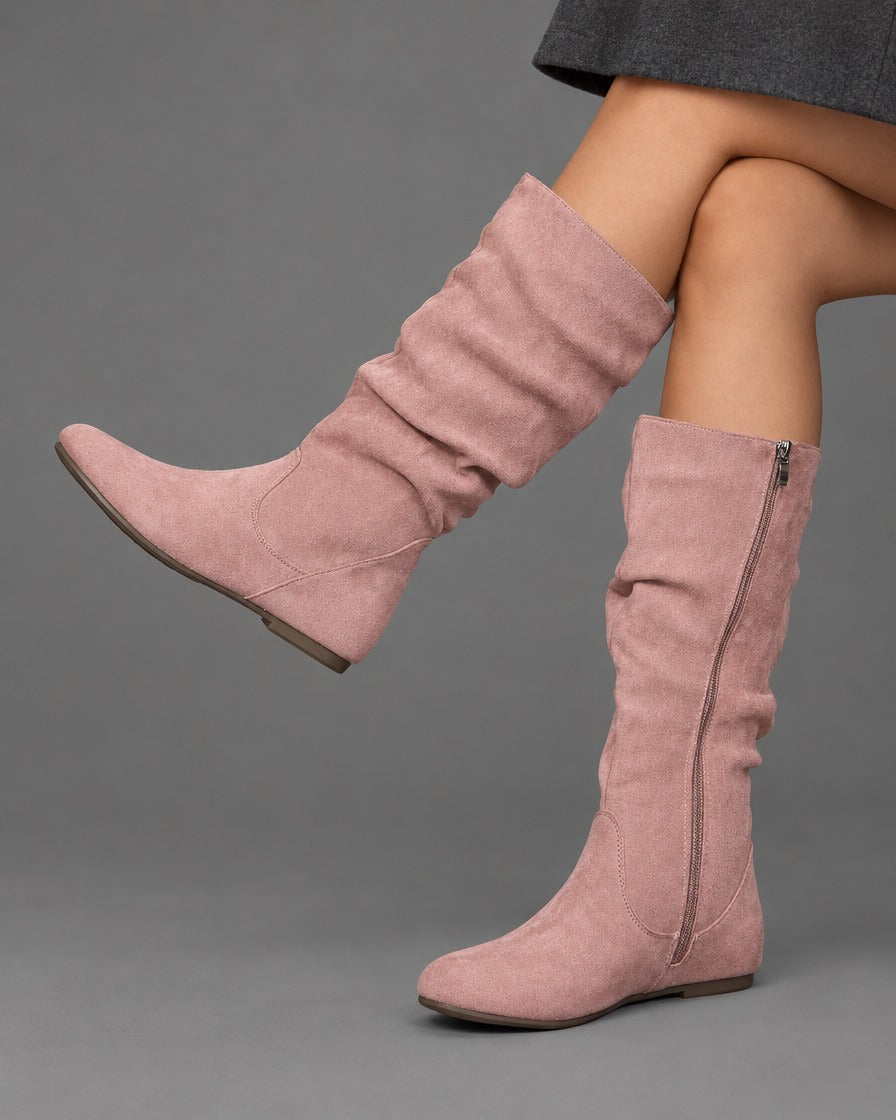 Yolanda | Slouchy Mid Calf Boots